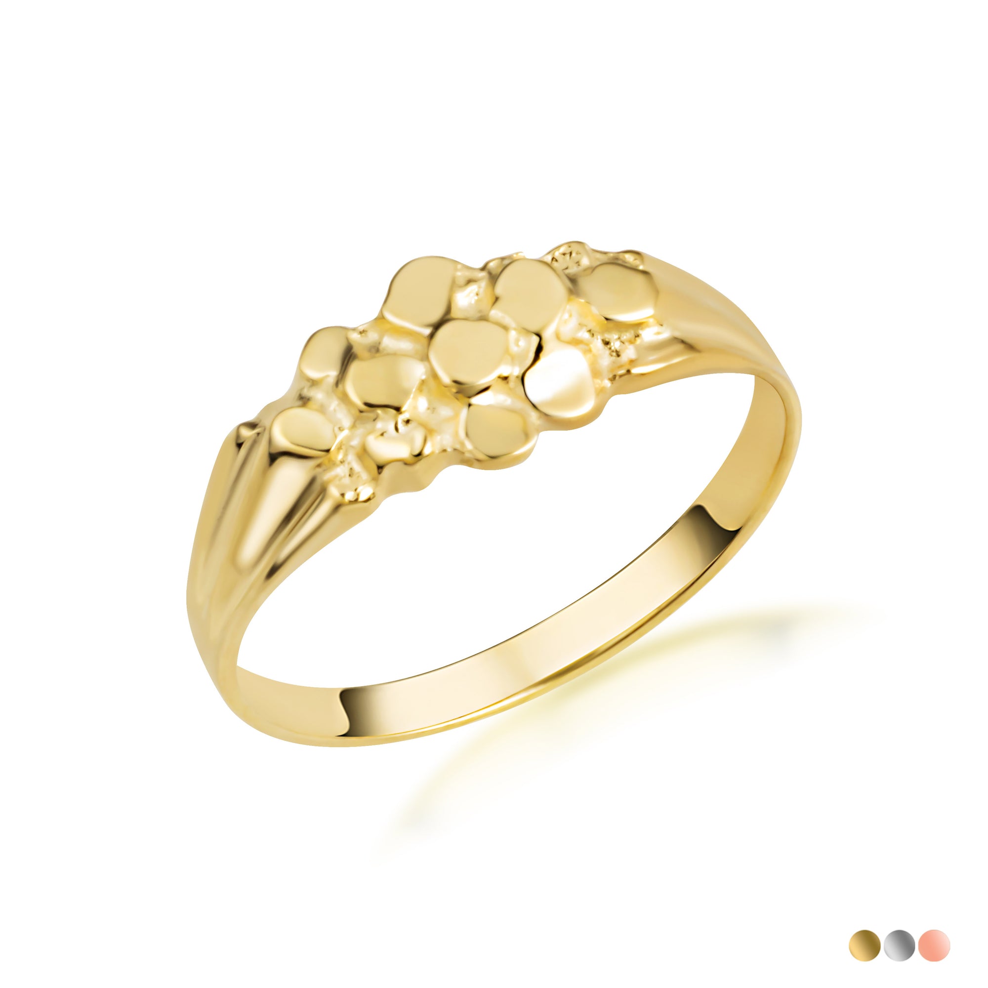 10K/14K Gold Baby Nugget Ring