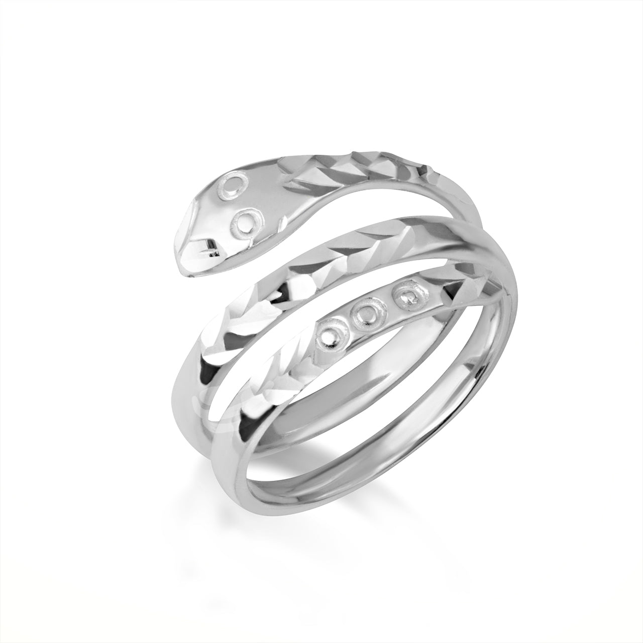 10K/14K Gold Snake Ring, view 3