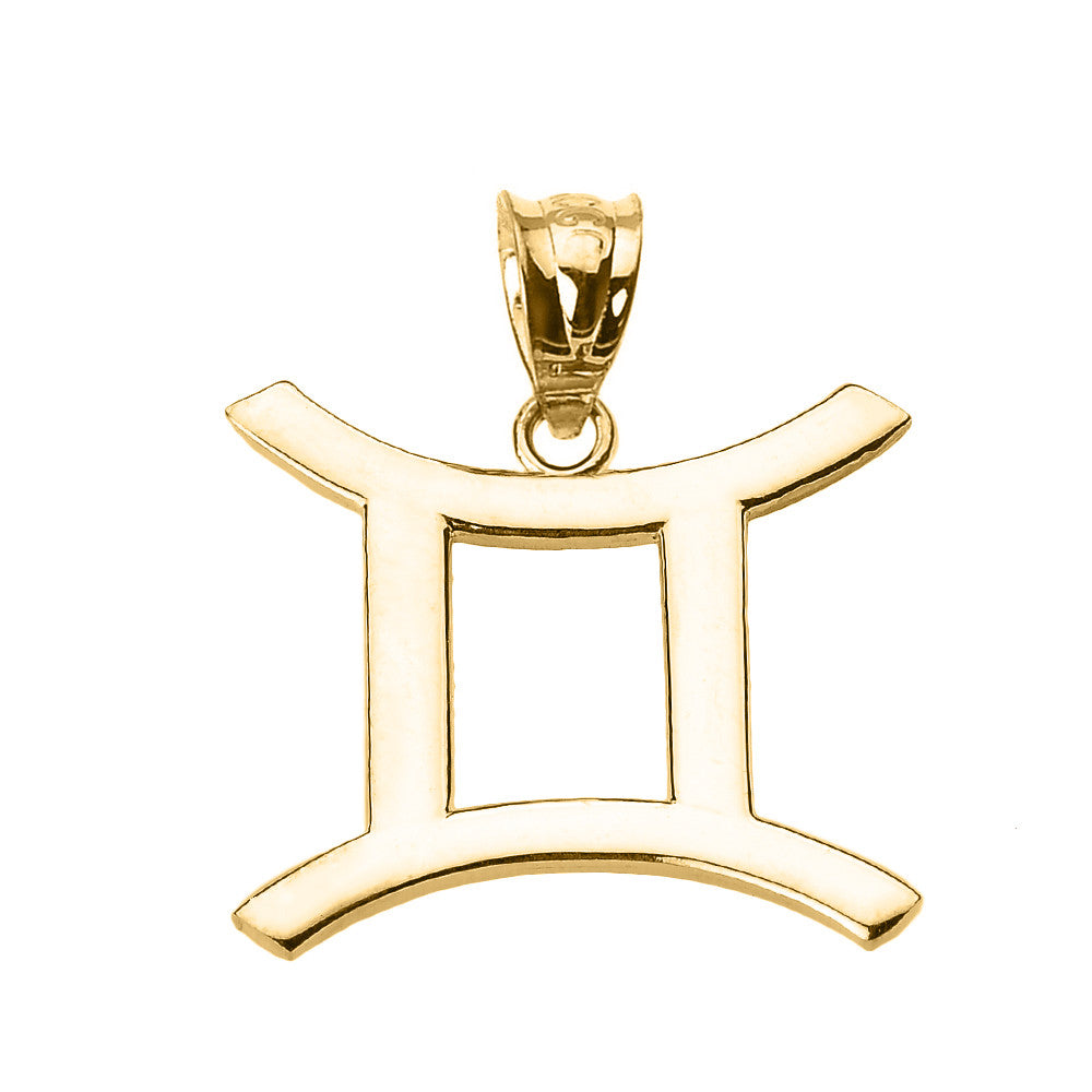 10K/14K Gold Zodiac Sign Custom Necklace, view 10