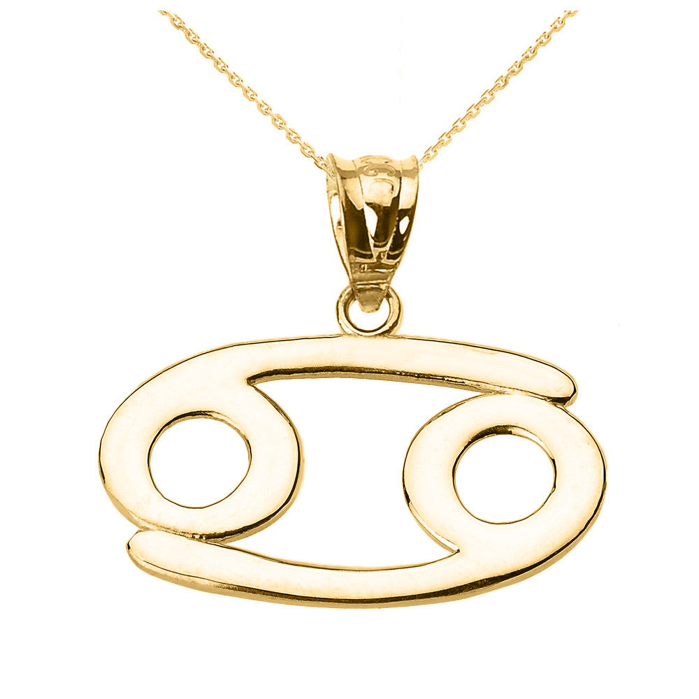 10K/14K Gold Zodiac Sign Custom Necklace, view 13