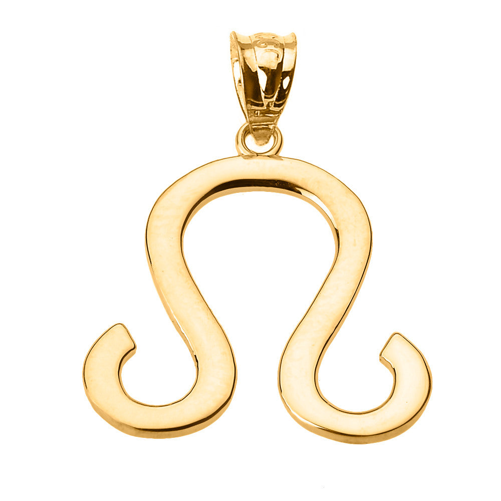 10K/14K Gold Zodiac Sign Custom Necklace, view 14