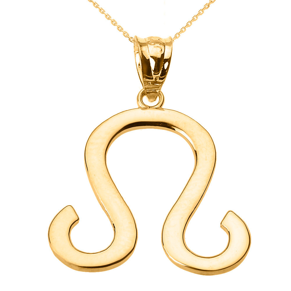 10K/14K Gold Zodiac Sign Custom Necklace, view 15
