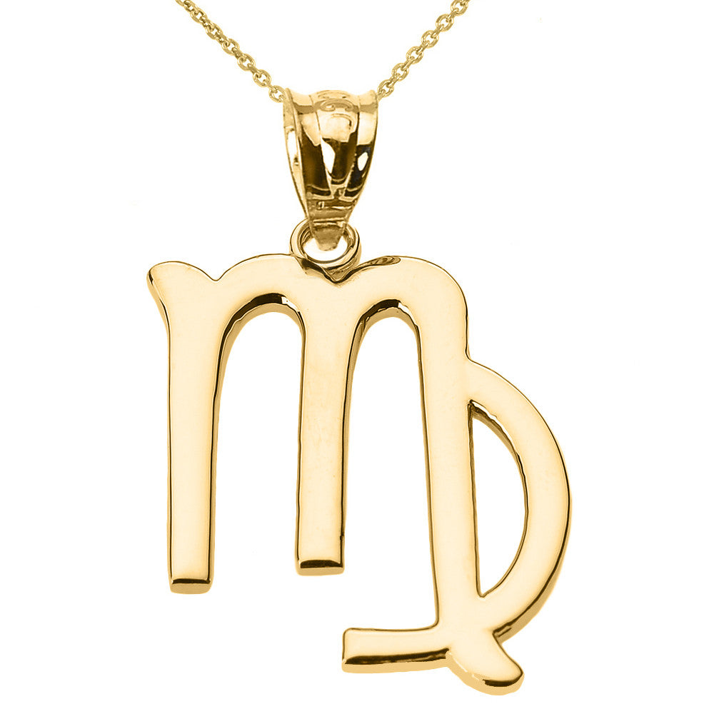 10K/14K Gold Zodiac Sign Custom Necklace, view 17