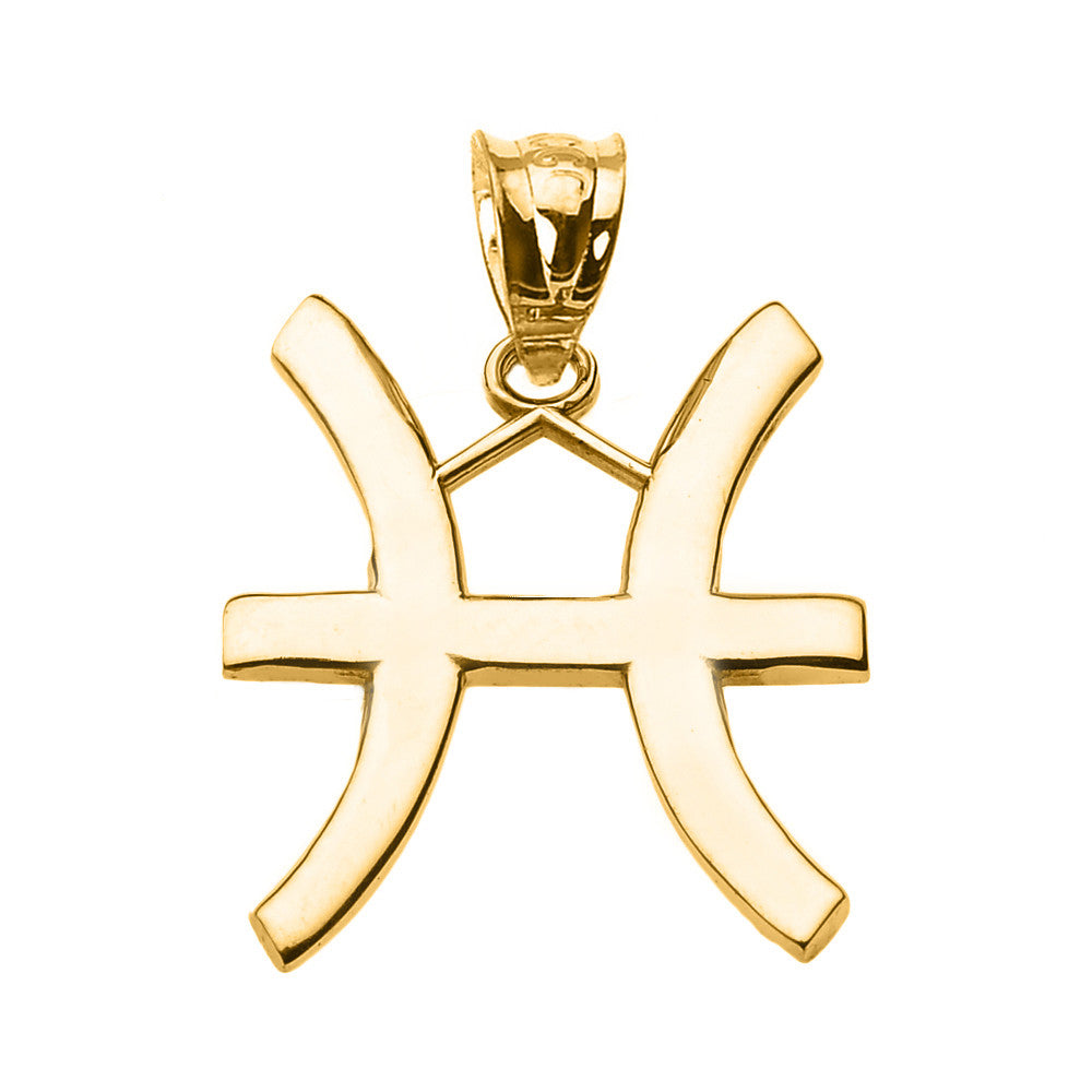 10K/14K Gold Zodiac Sign Custom Necklace, view 28