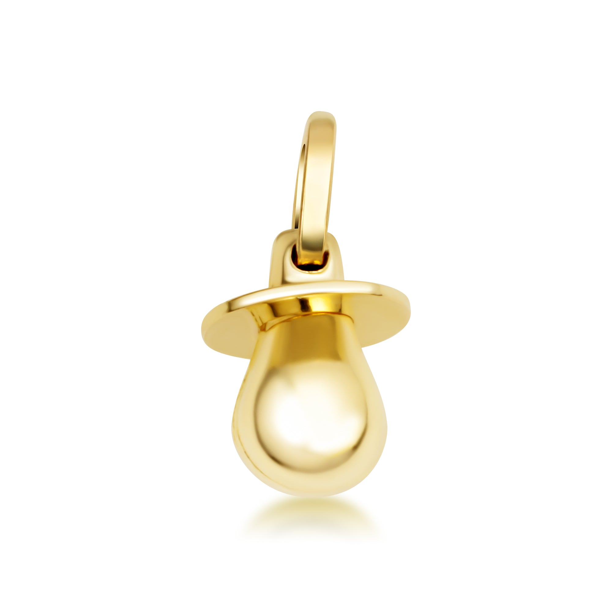 14K Gold Pacifier Baby Necklace