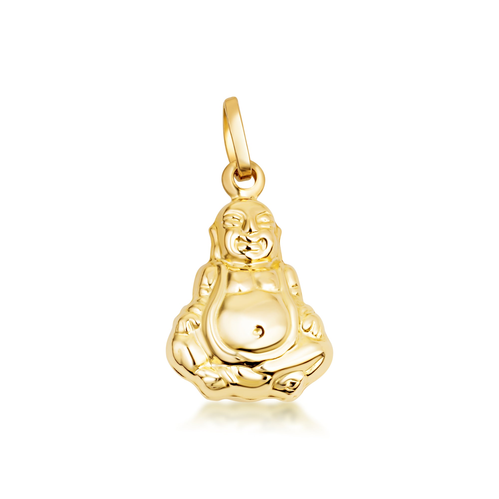 Buddha Necklace in 14K Gold