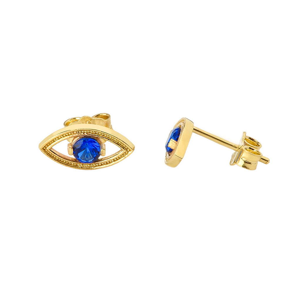 Evil Eye Stud Earrings