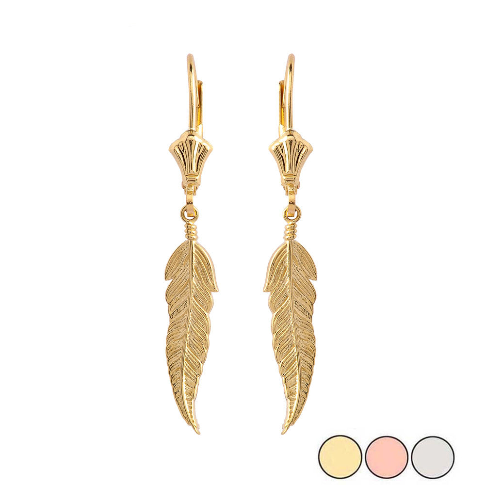 Feather Earrings