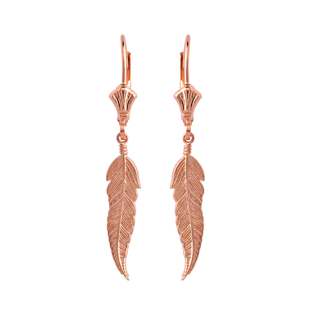 Feather Earrings, view 2