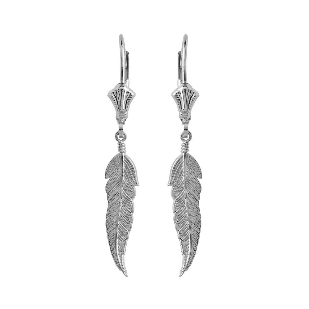 Feather Earrings, view 3