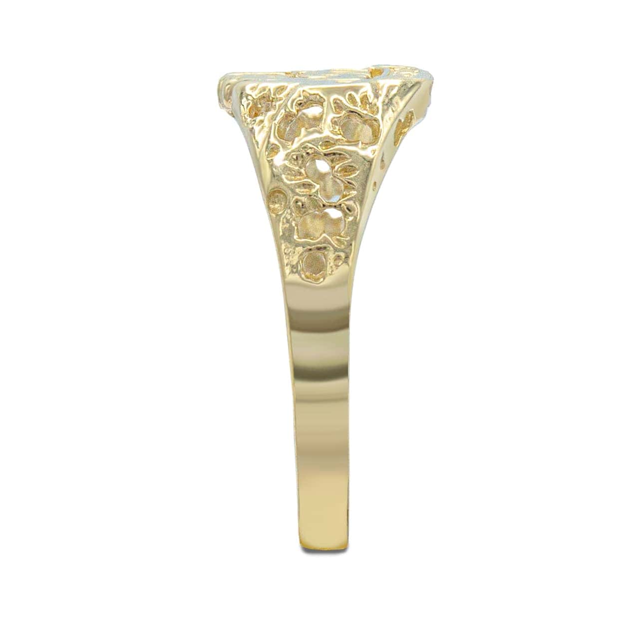 Gold #1 Mom Mother's Ring, view 2