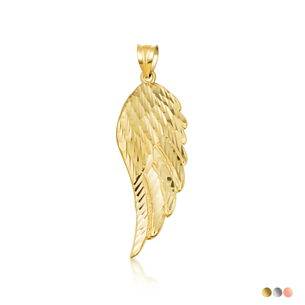 Gold Angel Wing Necklace (S/M/L)