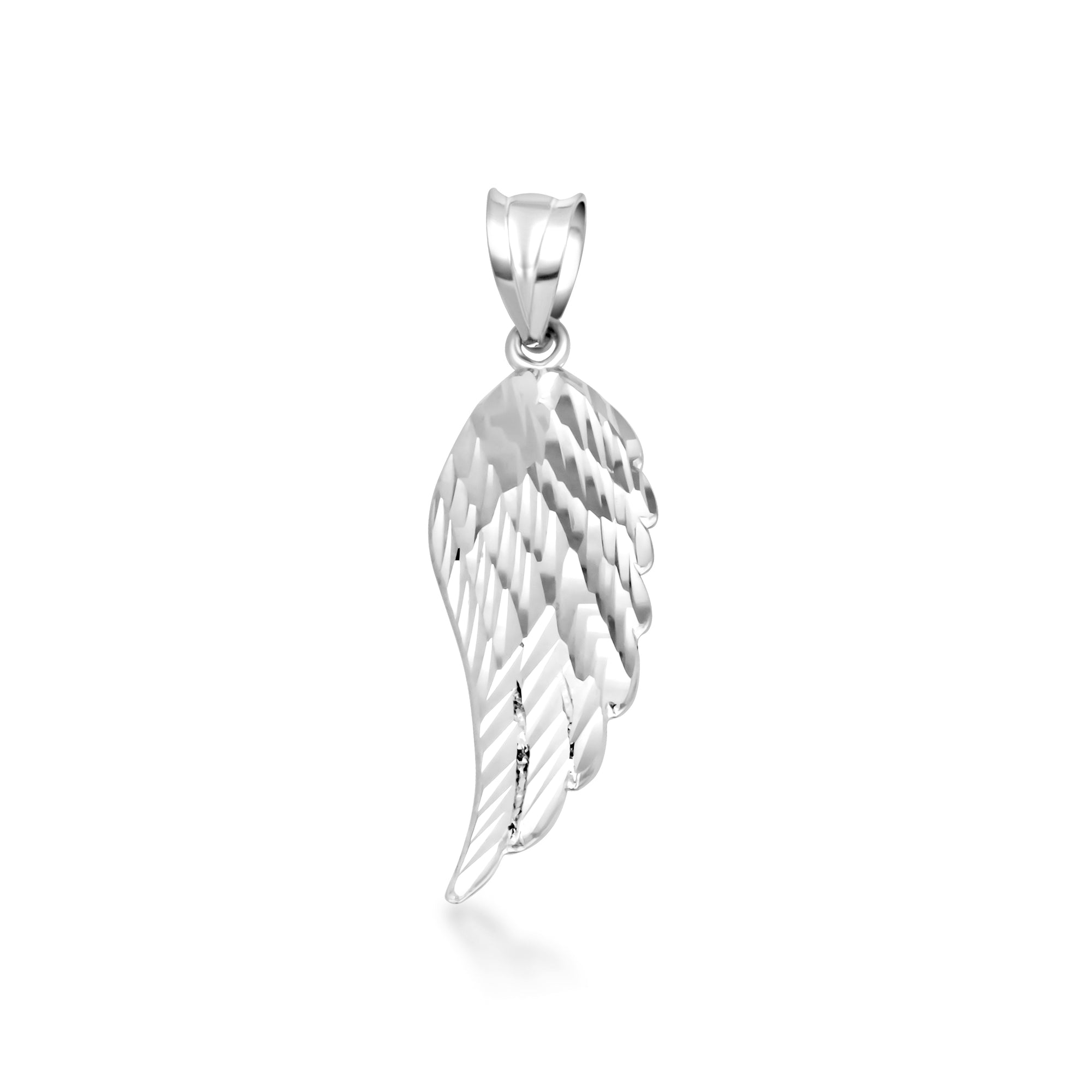 Gold Angel Wing Necklace (S/M/L), view 11