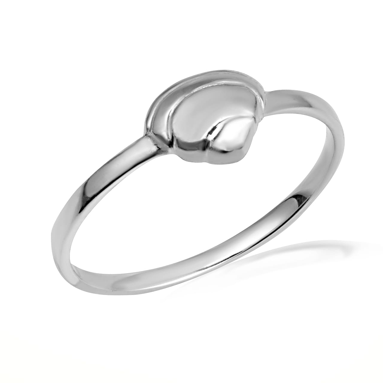 Gold Beach Seashell Ring, view 3