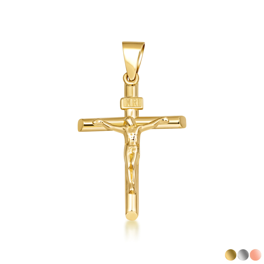 Gold Catholic Crucifix