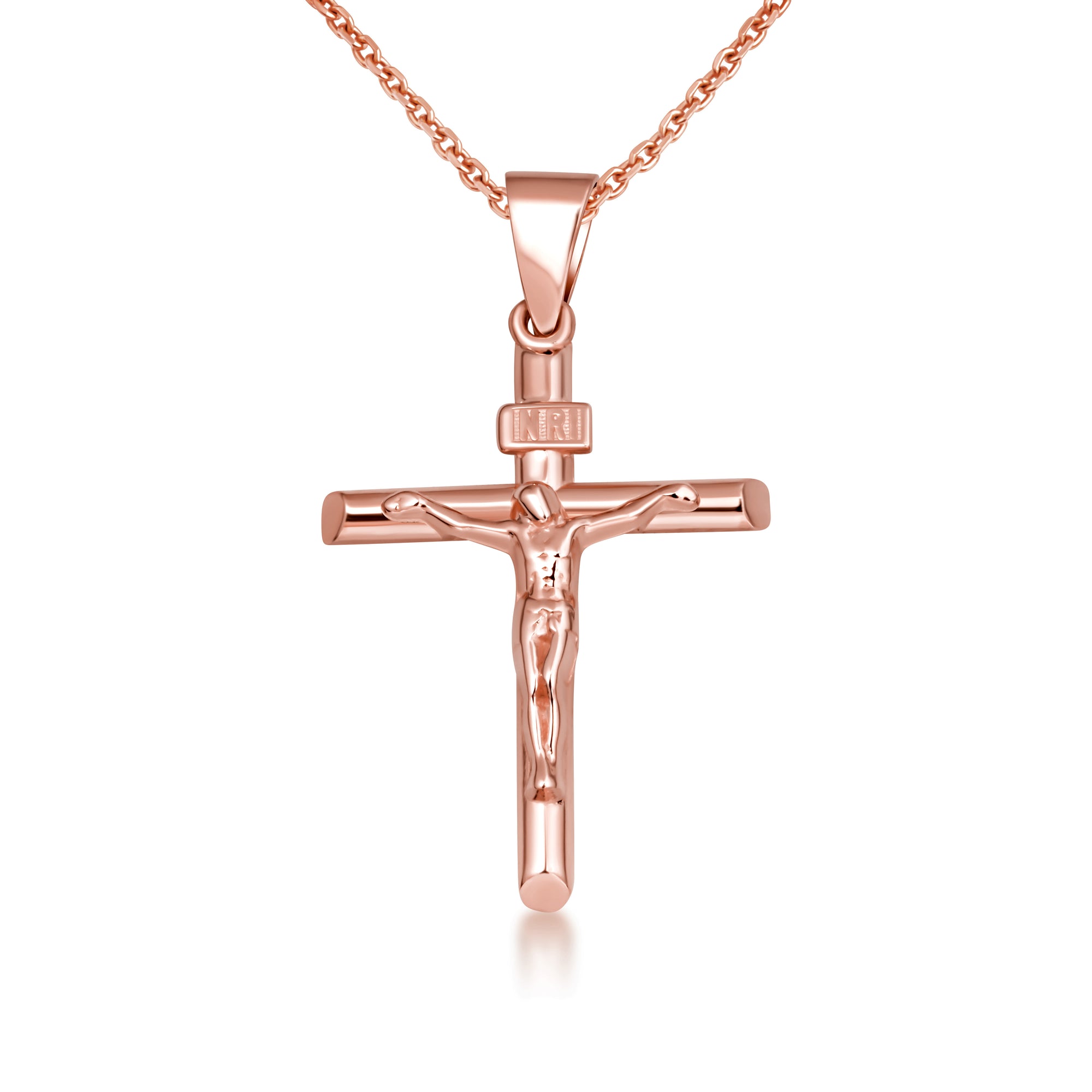 Gold Catholic Crucifix, view 7