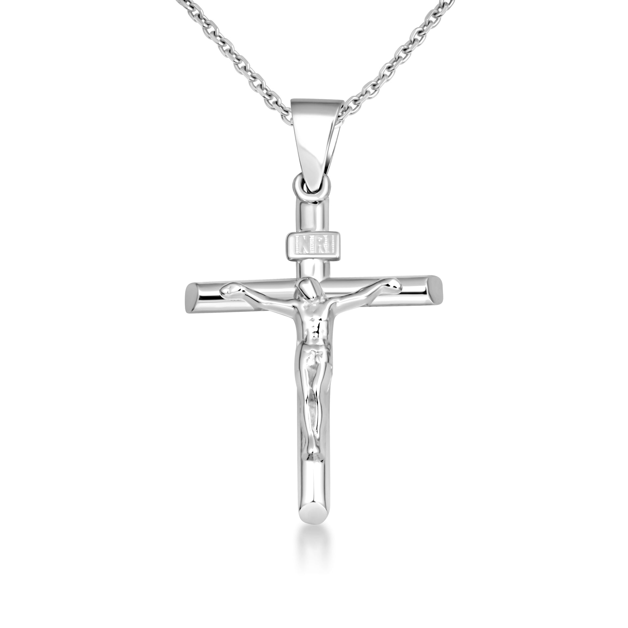 Gold Catholic Crucifix, view 9