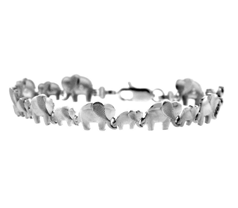 Gold Elephant March Bracelet, view 3