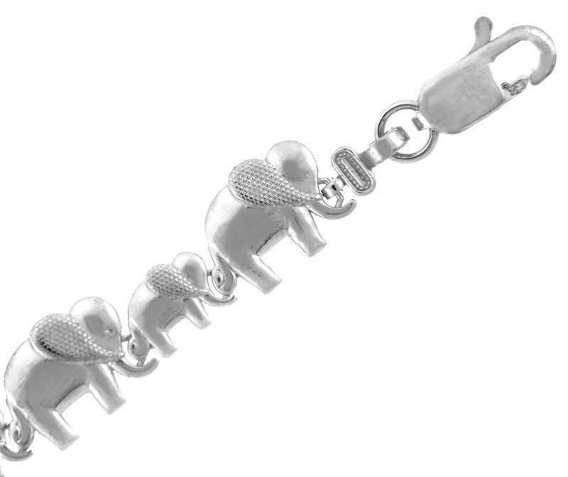 Gold Elephant March Bracelet, view 4