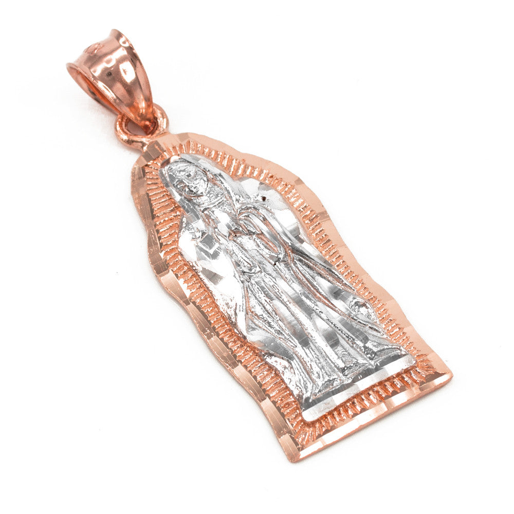 Gold Guadalupe Small Pendant, view 2
