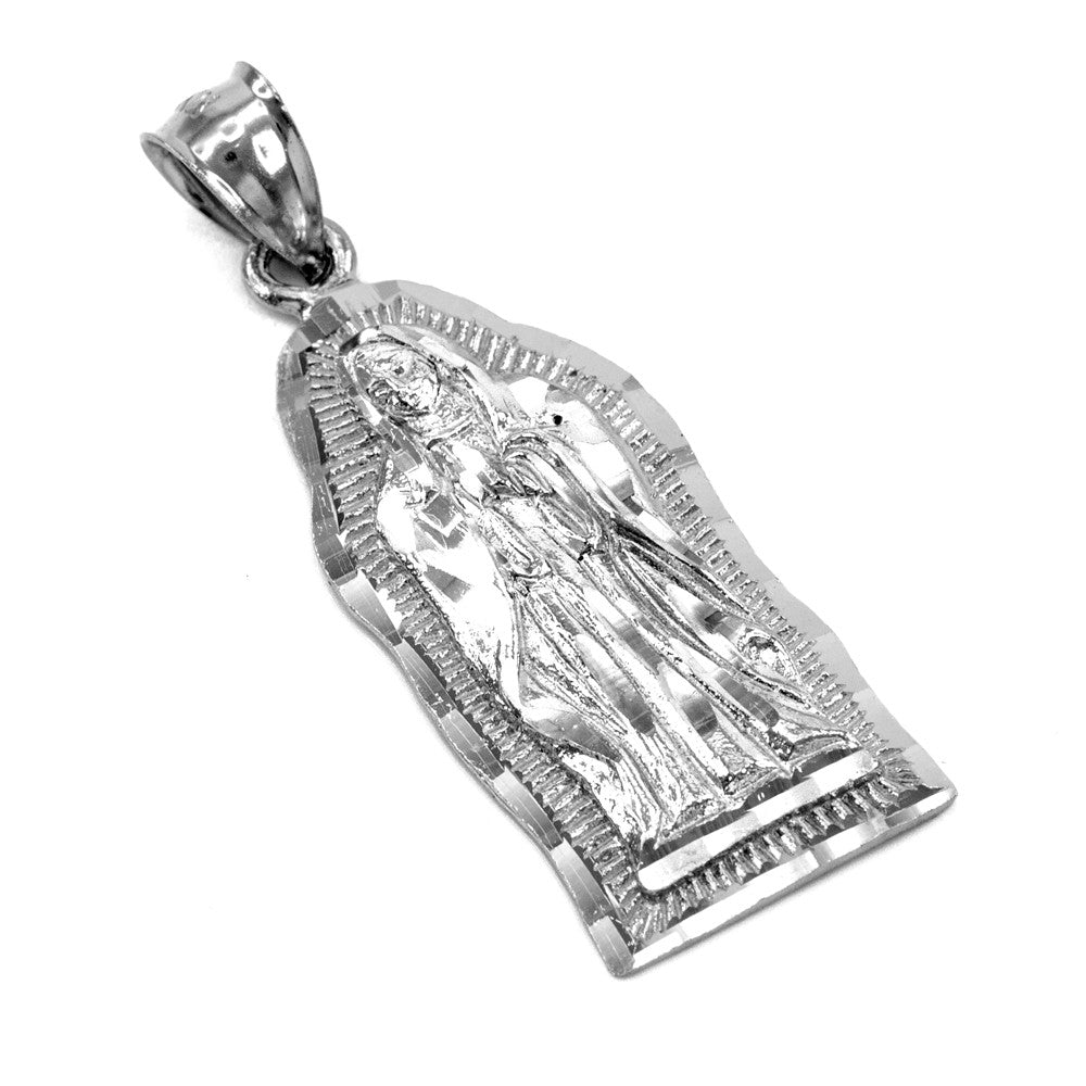 Gold Guadalupe Small Pendant, view 3