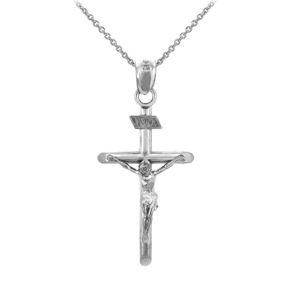 Gold INRI Crucifix, view 2