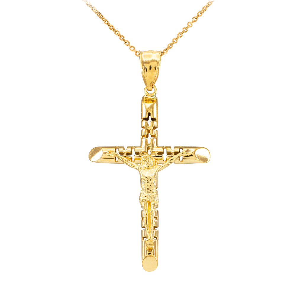 Gold Love Crucifix