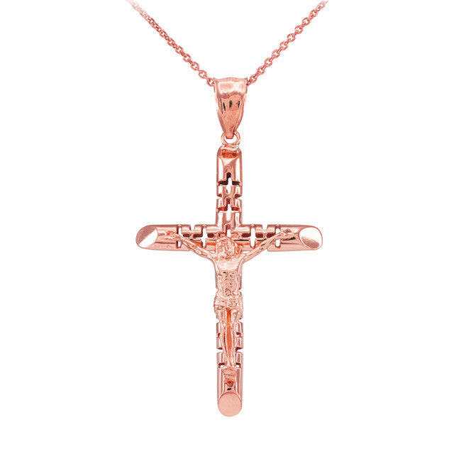 Gold Love Crucifix, view 3