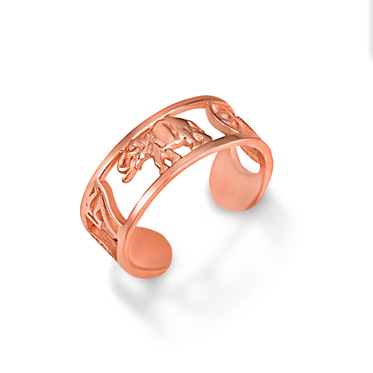Gold Lucky Charm Toe Ring, view 5