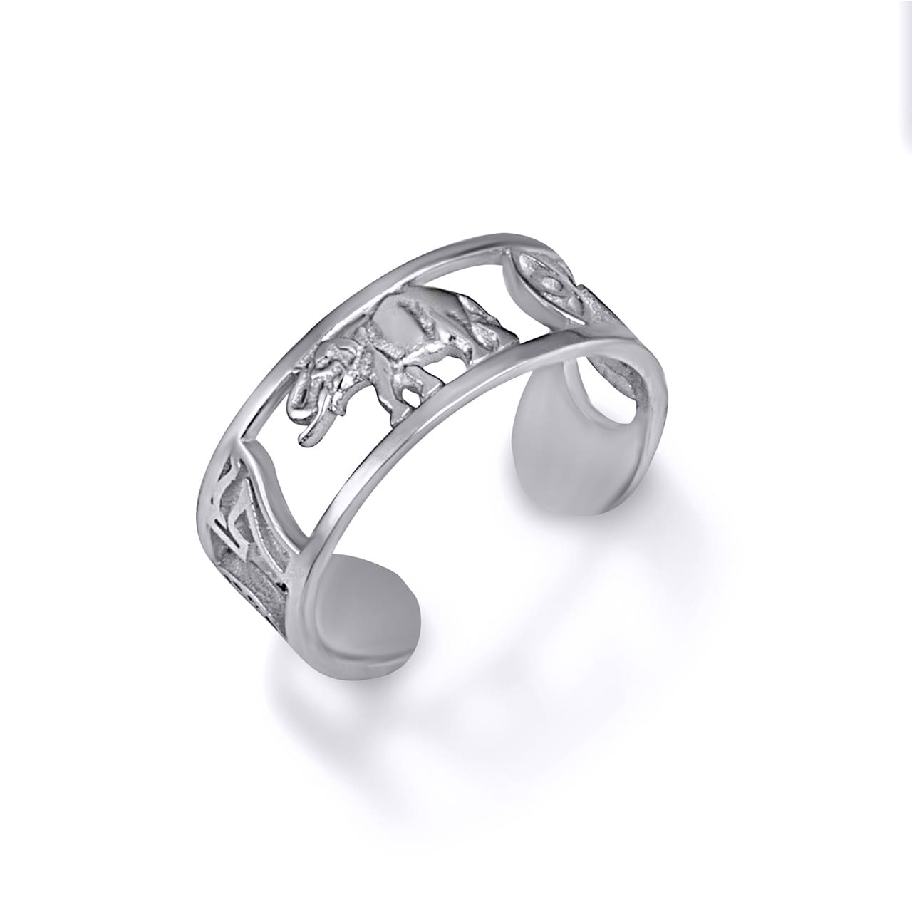 Gold Lucky Charm Toe Ring, view 6