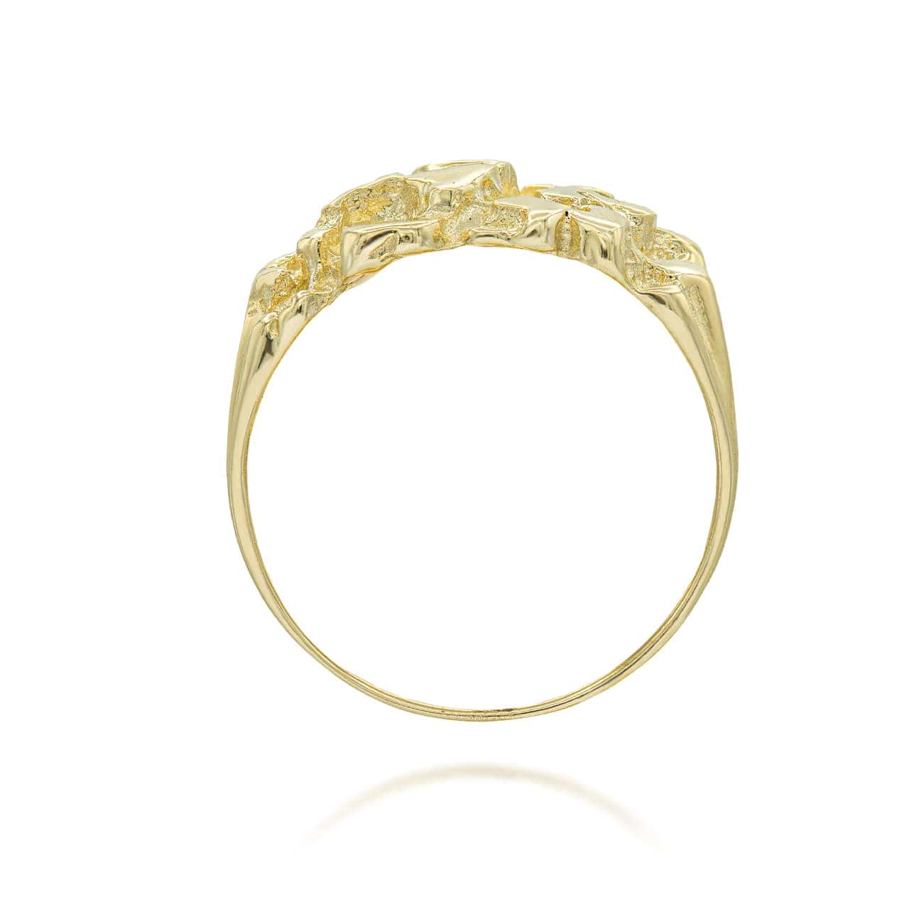 Gold Nugget Ring, view 3