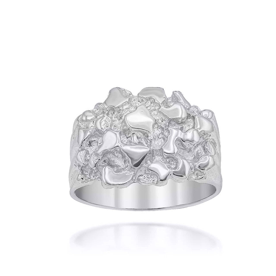 Gold Nugget Ring, view 6