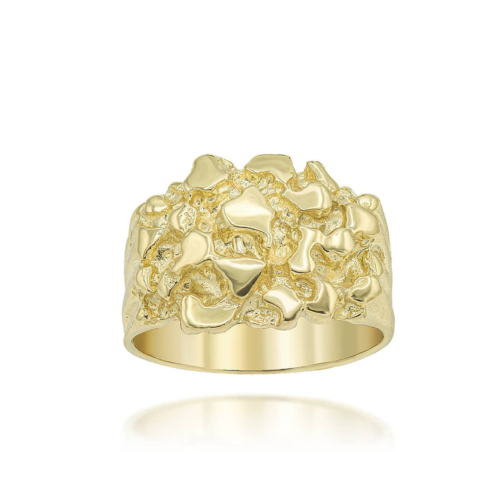 Gold Nugget Ring, view 7