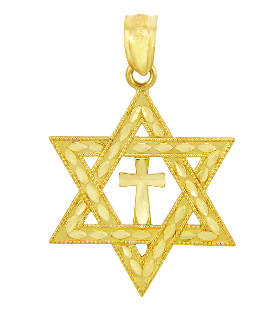 Gold Star Cross of David