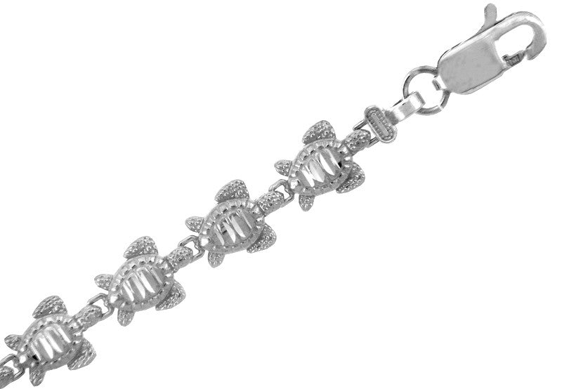 Gold Turtle Bracelet, view 6