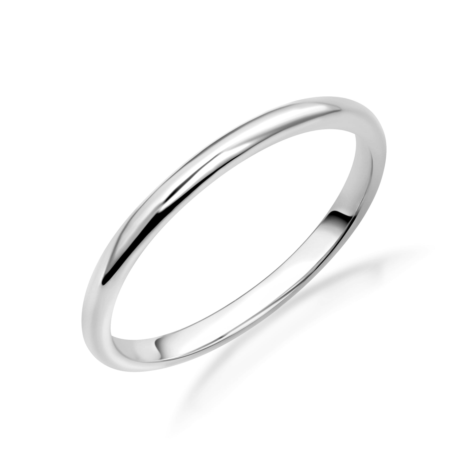 Gold Wedding Band Engagement Ring, view 4