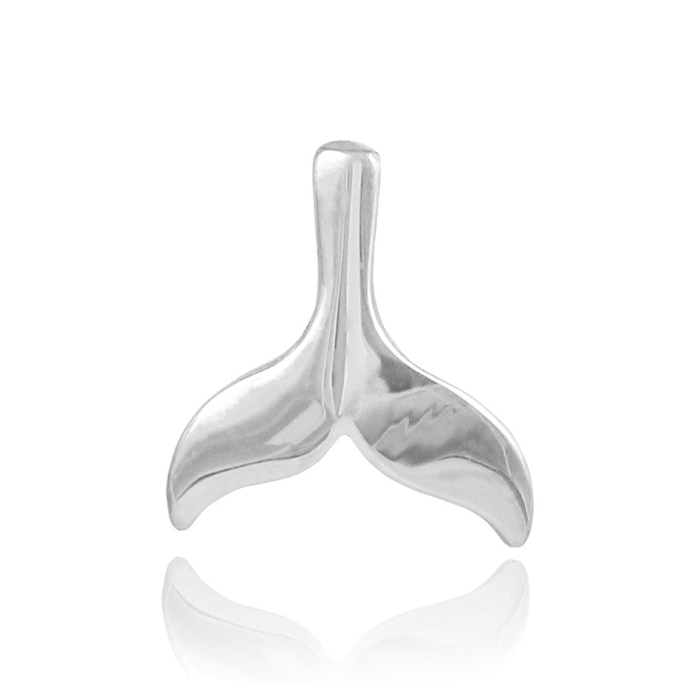 Gold Whale Tail Charm, view 4