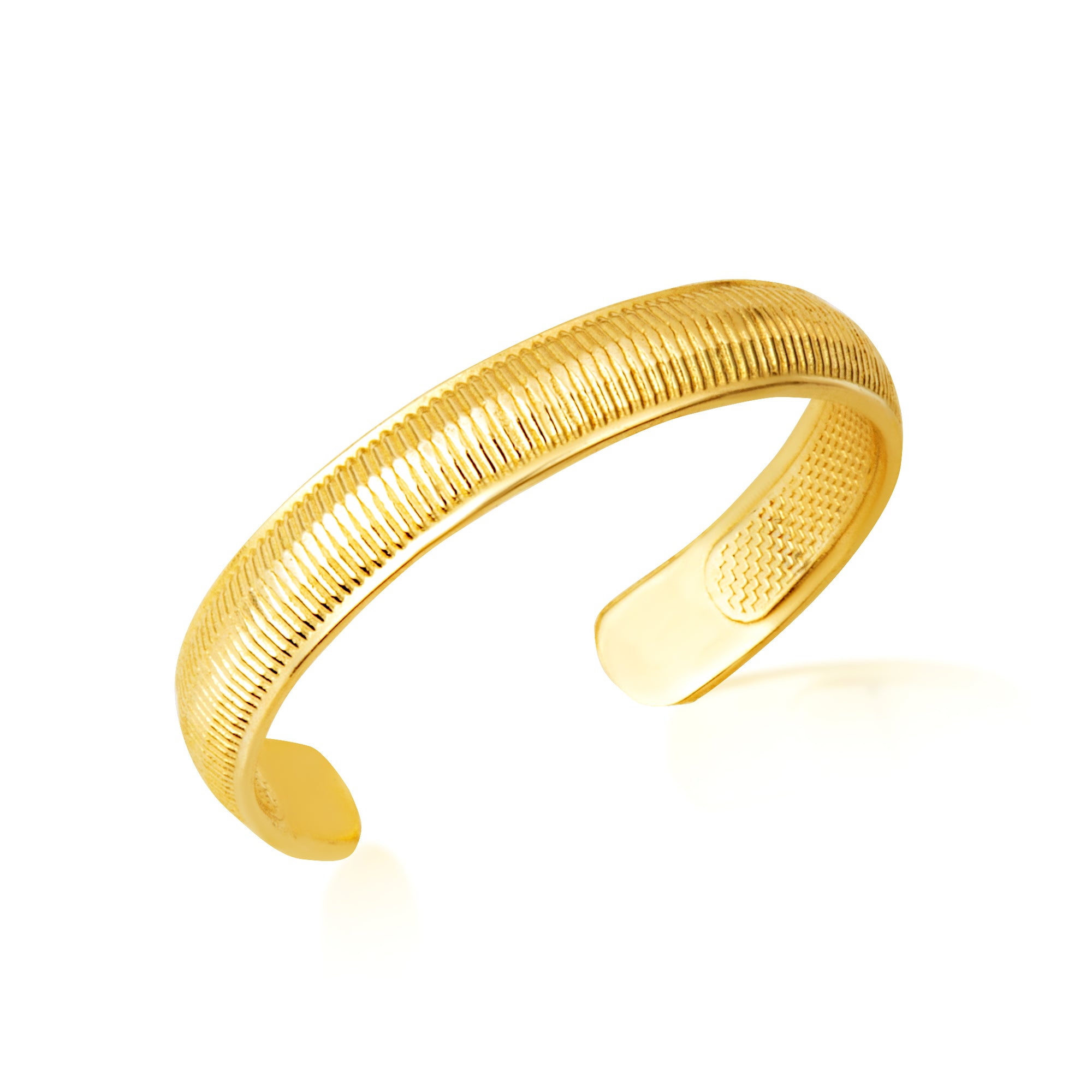 Gold Women's Elegant Classic Toe Ring, view 5
