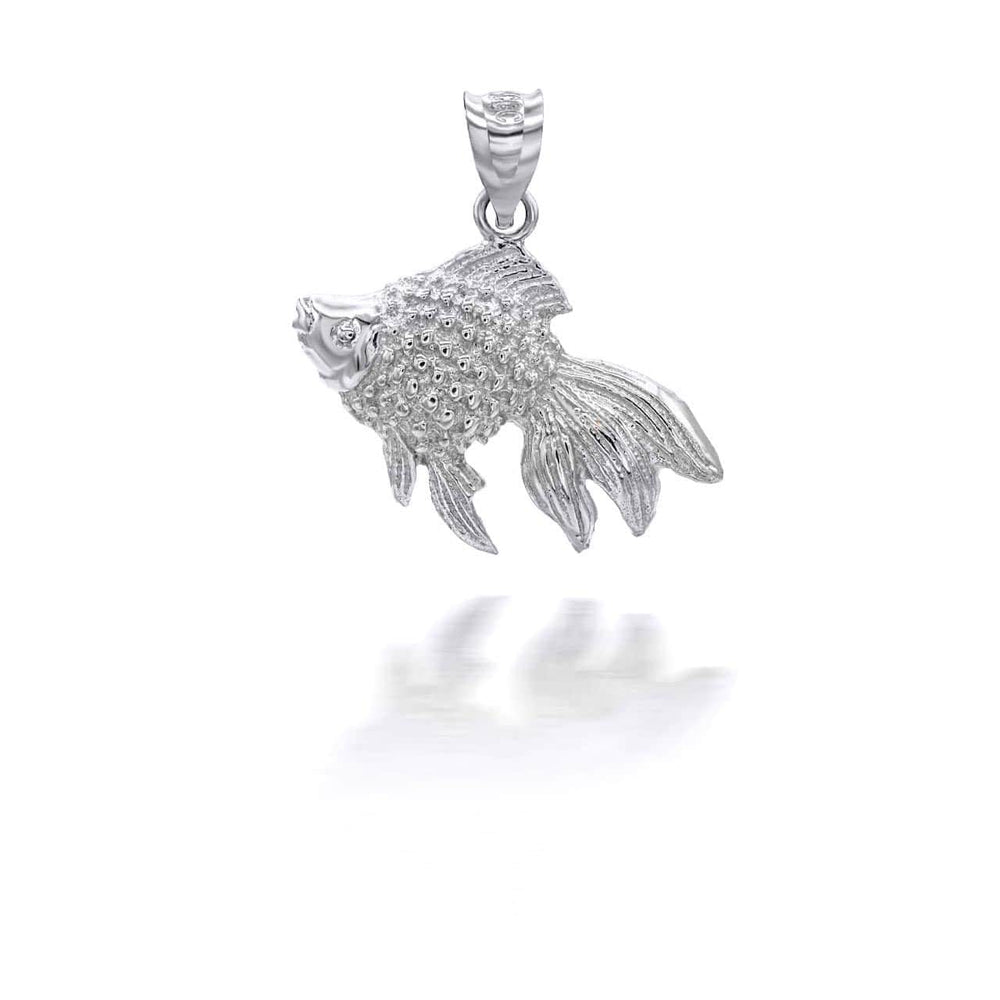 Good Luck Goldfish Charm Pendant Necklace