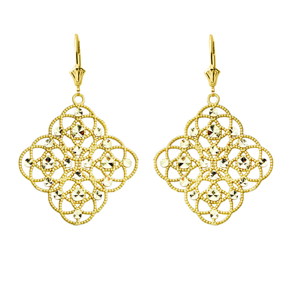 Handmade Designer Boho Chic Statement Earrings
