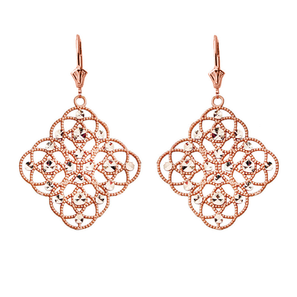 Handmade Designer Boho Chic Statement Earrings, view 2