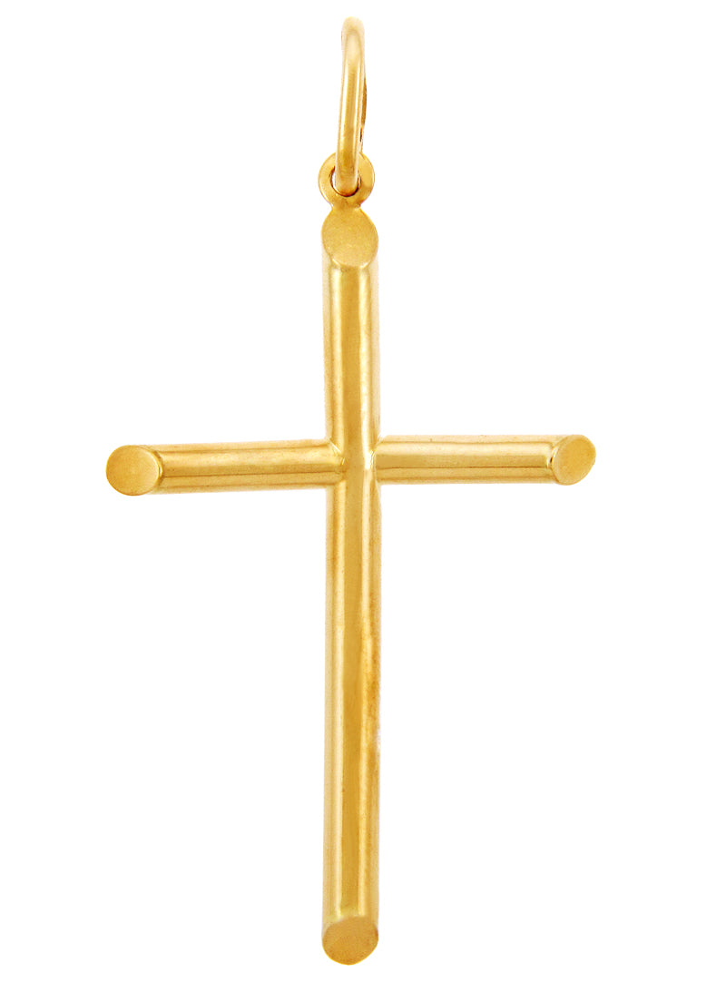 Large Gold Cross Pendant