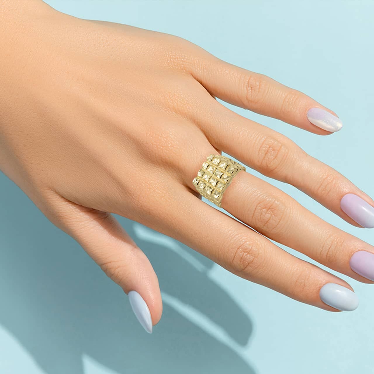 Nugget Statement Ring, view 4