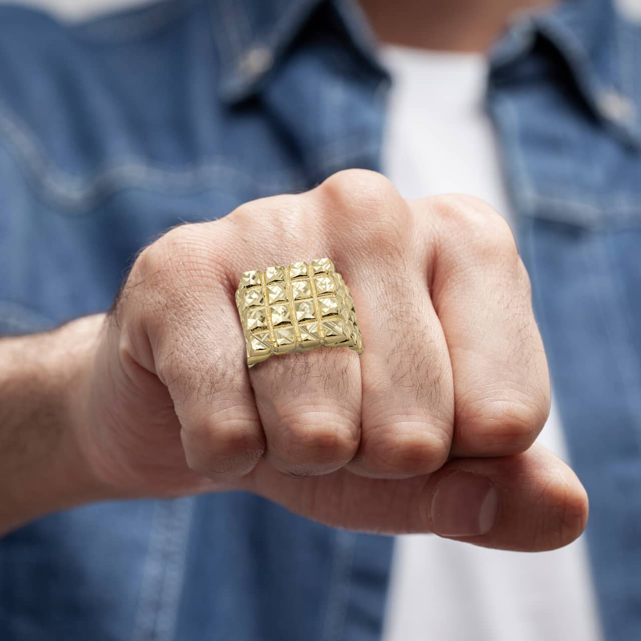 Nugget Statement Ring, view 5