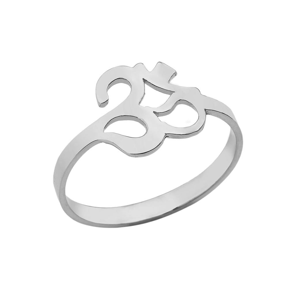 Ohm/Om Jewelry In Sterling Silver