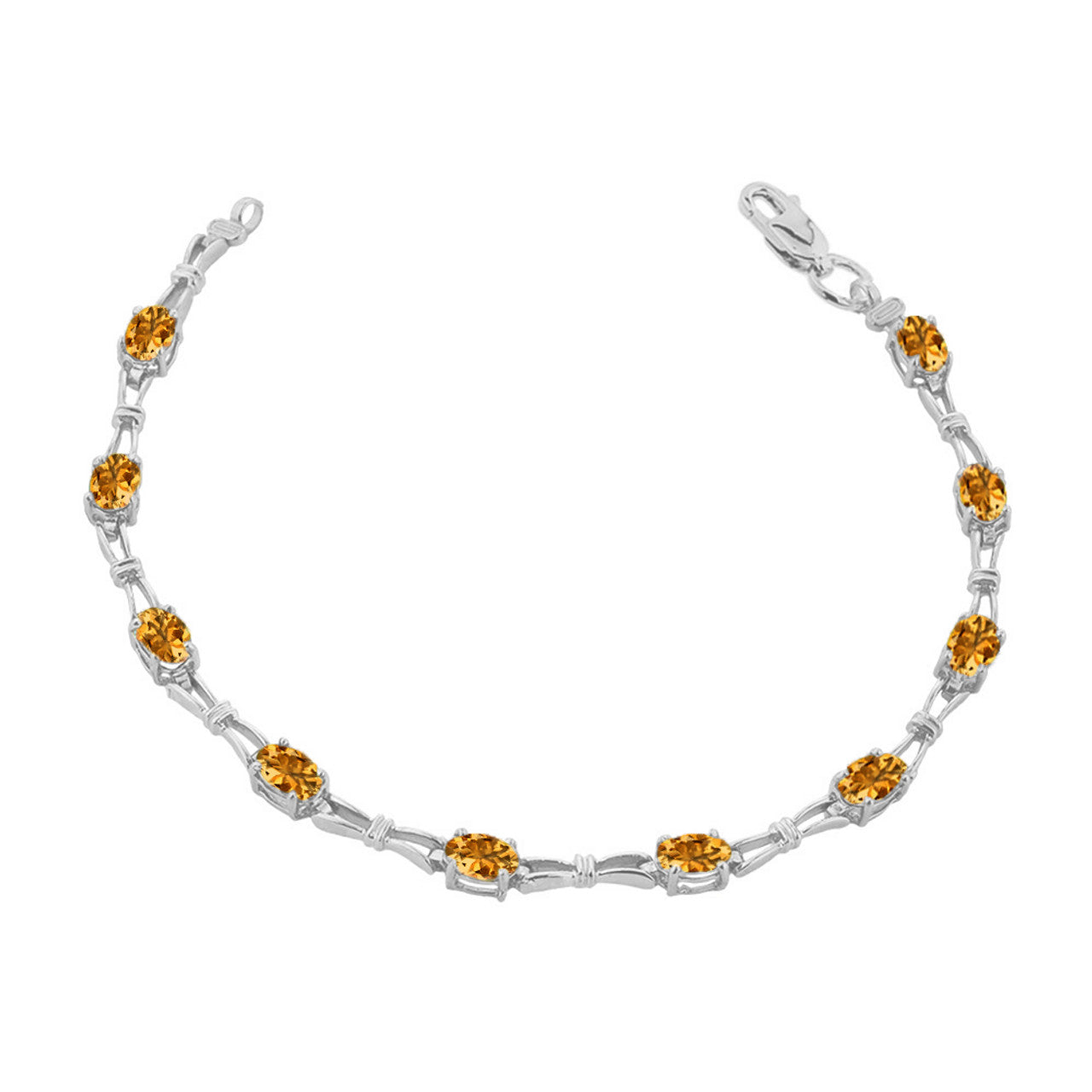 Personalized Birthstone Tennis Bracelet, view 12