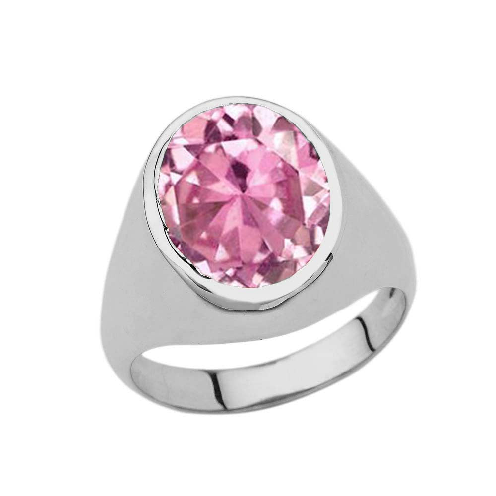 Silver Custom 10ct Birthstone Ring, view 10