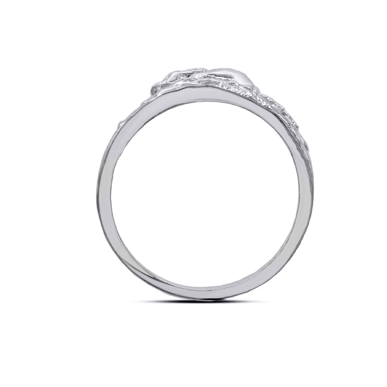 Silver Openwork Lucky Elephant Ring, view 3