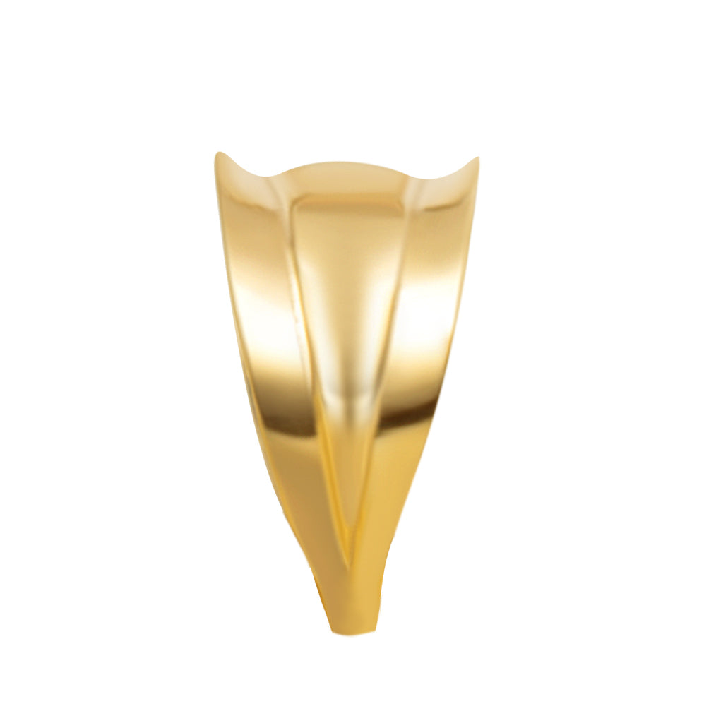 Solid 14K Yellow Gold Replacement Bails – Multiple Sizes for Wider Chains