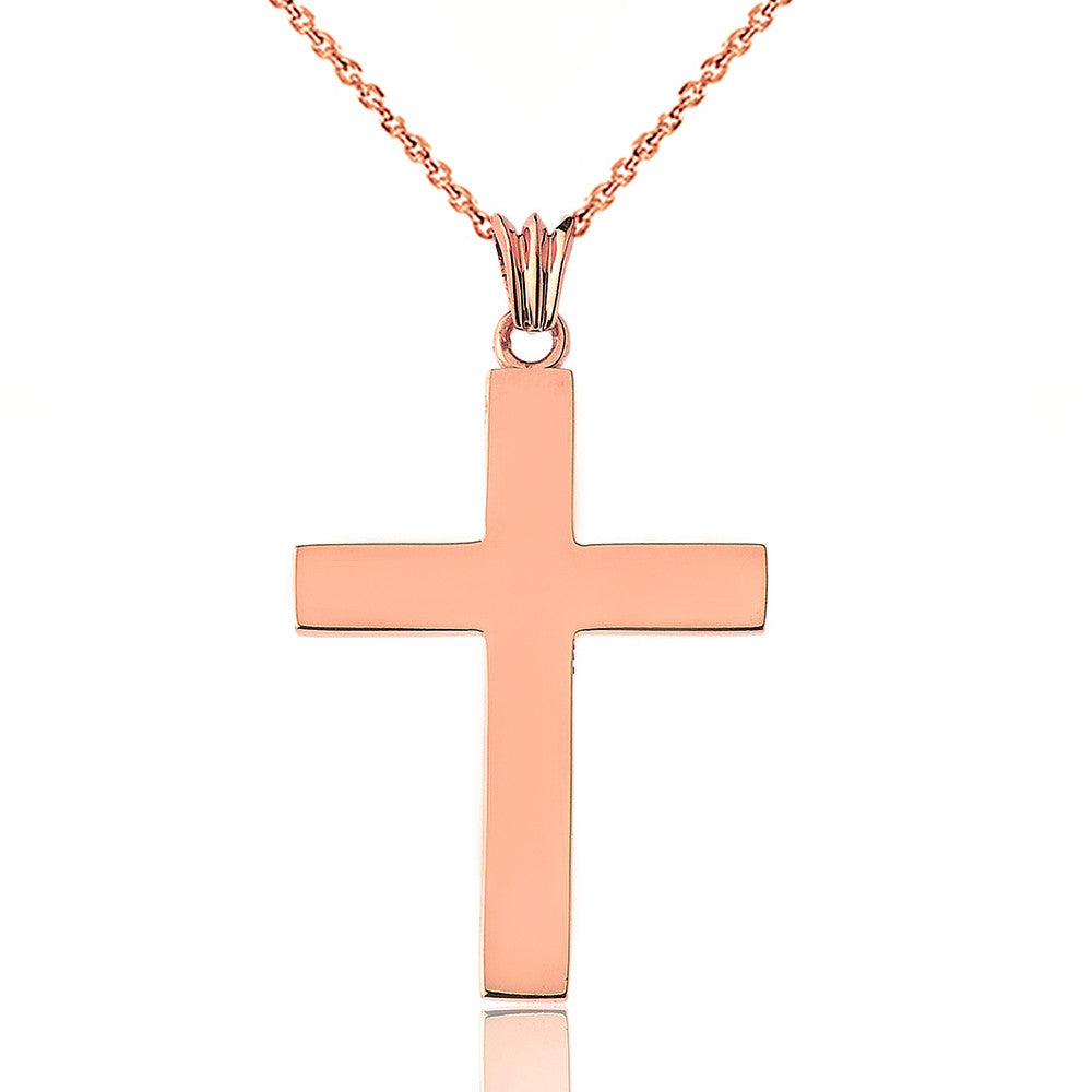 Solid Gold Cross(1.8"), view 2